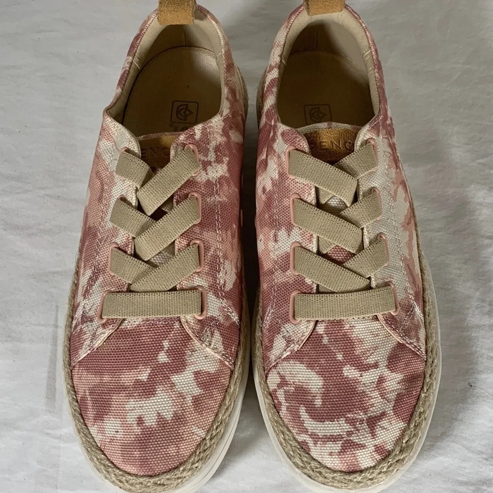 Spenco Orthopedic Comfort Tie Dye Sneakers, 5.5B